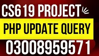 How to Edit Record in PHP MySQL | Update Query | PHP Update Query | SQL Query | Update Query in Urdu