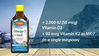 Omega-3 plus D & K