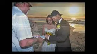 Lovely sunrise beach weddings in the Carolinas