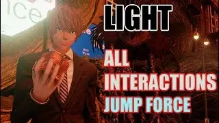 JUMP FORCE - ALL LIGHT YAGAMI Interactions
