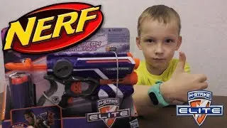 Нерф Элит Fire Strike.Распаковка и обзор игрушки Нерф Элит.