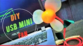 DIY USB mini fan ||homemade|| USB decors  #lockdown ideas.