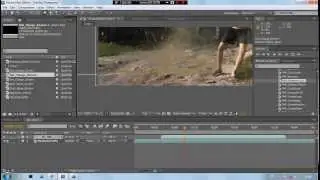 Как сделать взрыв в движущемся видео в AE. Урок. How to make explosion in AE