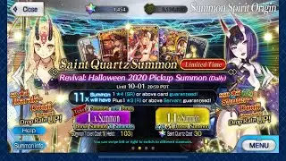 [FGO NA] Halloween 2020 Rerun: Shuten (Sept 29th 2021)