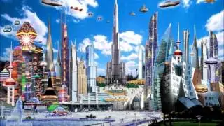 Future-Paradise. Auf dem Globus. (Future-Trance).