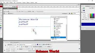 Scrollable  | How to Add Scroll bar to text box | Add Scroll Bar to Text In adobe flash Animation