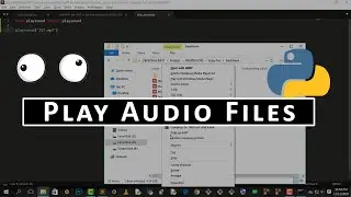 How to Play Audio Files in Python: playsound Module