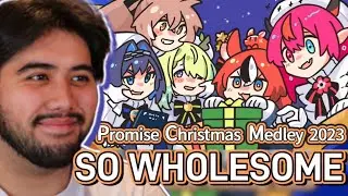 SO WHOLESOME - hololive English -Promise- Christmas Medley 2023 - HOLOLIVE REACTION