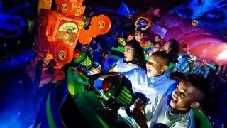 ♥♥ Buzz Lightyear's Space Ranger Spin at Walt Disney World's Magic Kingdom (in HD)