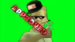 Brent Rambo Approves ( Brent Rambo aprova)   Green screen (chroma key)