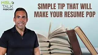 SIMPLE Tip that will make your resume POP