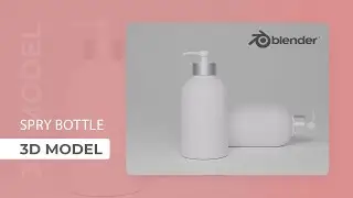 Spry bottle modeling tutorials | blender 3d modeling tutorials | graphitake