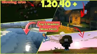 Top 5 Shaders For Mcpe Patch version || Mcpe Op Shaders |