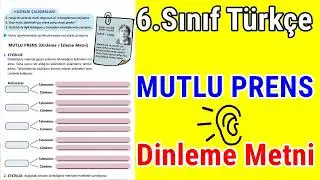 6. Sınıf Mutlu Prens Dinleme Metni