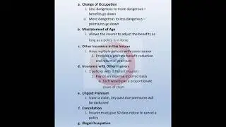 Health Policy Provisions