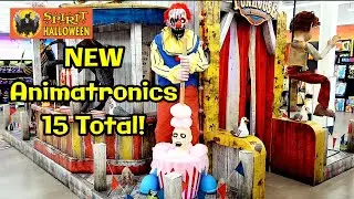 15 NEW Animatronics at Spirit Halloween Store 2024 Walkthrough Tour! 👻🎃
