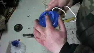 подключение светильника на батарейках к USB