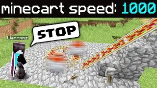I Sent 1,000 TNT Minecarts To My Friends Base..