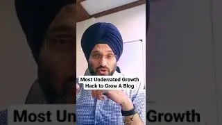Underrated SEO Growth Hack to Grow Your Blog Traffic