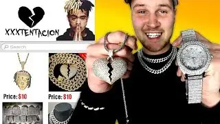 I Bought THE CHEAPEST XXXTentacion Rapper Chains and Merch! IS IT WORTH IT?!