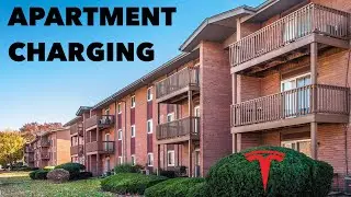 Tesla Charging in an Apartment