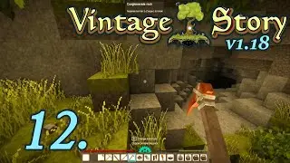 Getting the Prospecting Pick - Let's Play Vintage Story 1.18 Part 12