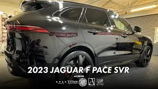2023 JAGUAR F PACE SVR TWO STAGE MACHINE POLISH & ABSOLUTE SLICK CERAMIC COATING