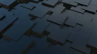 Black Cube Background Video, Abstract Box Motion Background Loop | Free Stock Footage