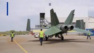 Boeing rolls out the first F/A-18 Block III Super Hornet fighter