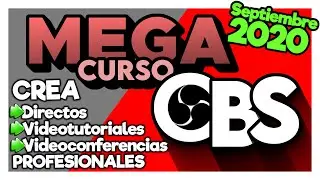 🔴 Curso OBS Studio COMPLETO [100% GRATIS]  ✅  Presentación del curso