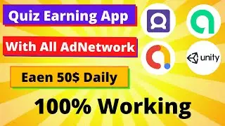 Google admob and unity ads earning trick || Quiz earning app with admob and unity ads || Admob earn