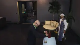 HITMAN 3 PC - Forgetful AI gets me an easy poison kill! :D