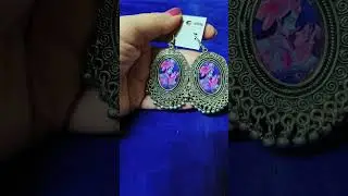 #photoearrings #photojewelry #krishnaearrings #customizedearrings #personalizedearrings #earrings