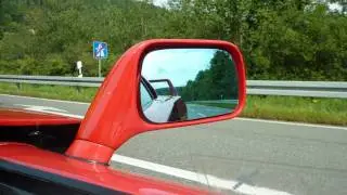(HD) Ferrari F40 on German Autobahn !