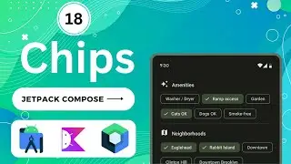 All Types of Chips in Jetpack Compose | Kotlin | Android | Android Studio Giraffe 