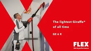 The lightest Giraffe®️ of all time - GE 6 R from FLEX