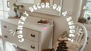 I found all this for free! | Creating a country look on a budget!
