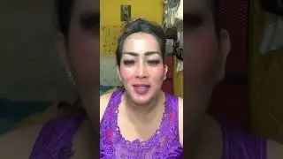 stw Kinclong .. Daster ungu Mamii