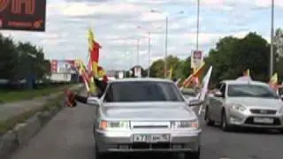 Автопроезд перед матчем Алания-КС (5)