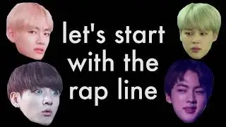 BTS Parallel Universe: Intro the the Rap Line