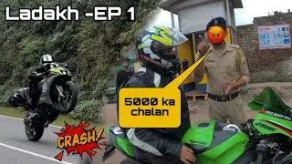 Ladakh Phochne Se Phle Hi Huaa Seen @PRORIDER1000AgastayChauhan