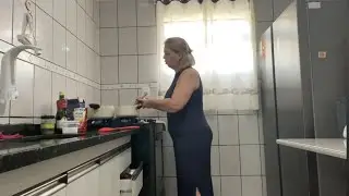 I FILMED LUNCH TODAY HERE AT HOME