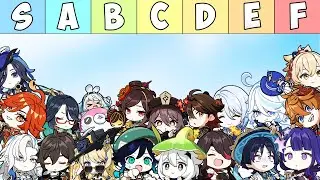 Genshin Inspired Character Tier List (Scary)