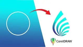 Coreldraw Tutorial | Water Drop Design in Coreldraw | technophile
