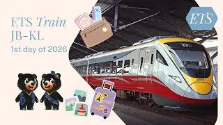 Trying the new ETS train from JB to KL on 1st day of 2026!