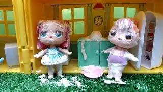 КУКЛЫ ЛОЛ МУЛЬТИКИ МАМА ЗАБОЛЕЛА  #LOL KUKLI LOL