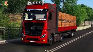 Mercedes Benz New Actros 2019 v1.3 - Euro Truck Simulator 2 Mod