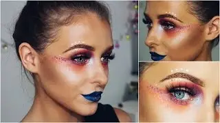 DRAMATIC FESTIVAL MAKEUP ▷ INTERGALATIC GLAM!