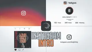 Instagram Intro Template on Android || Alight Motion Tutorial 