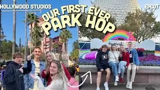 PARK HOPPING FROM HOLLYWOOD STUDIOS TO EPCOT!